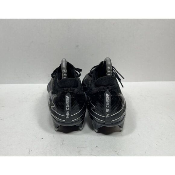 Nike Mercurial Vapor 15 Pro FG Black Chrome Soccer Cleats DJ5603-040 Men's Sz 7 - Picture 4 of 7